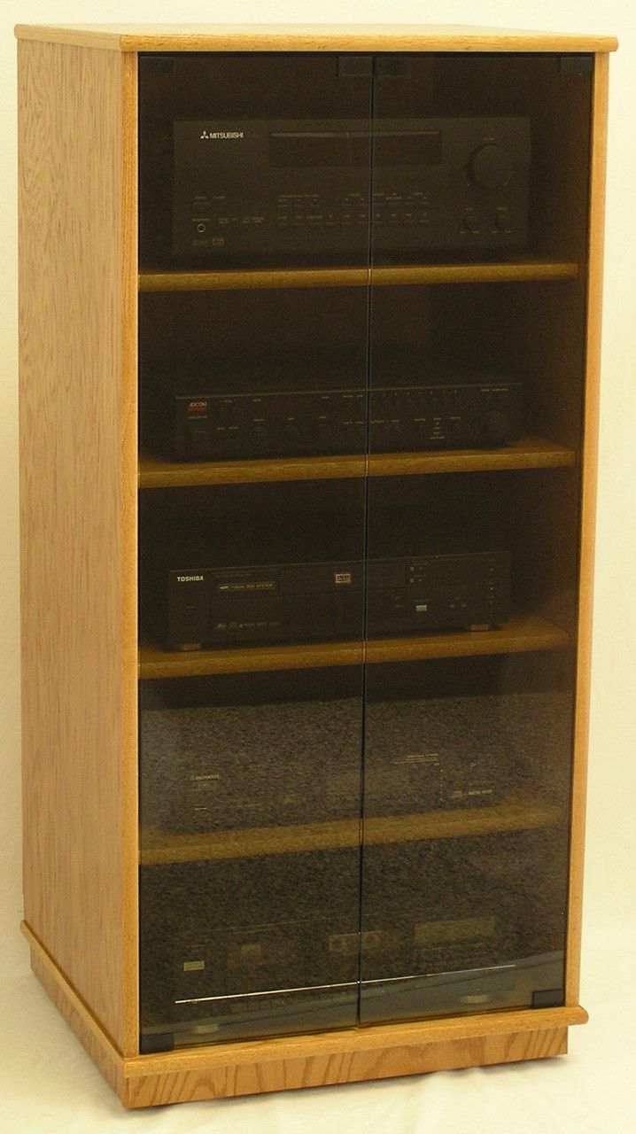 Stereo Cabinet with Glass Doors 27