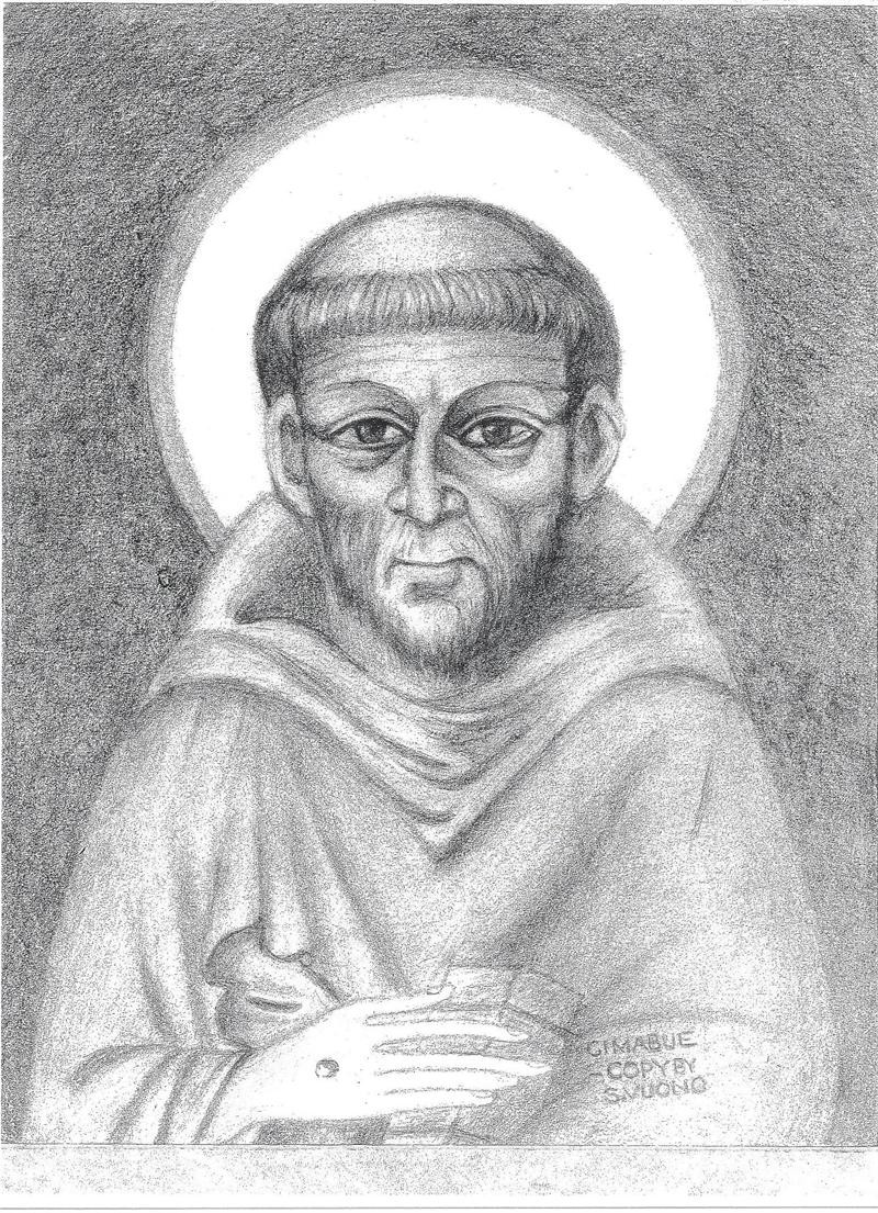 Buy St Francis Of Assisi Print 0569