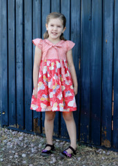 Annette's Pleated Tunic and Dress Sizes 2T to 14 Girls PDF Pattern