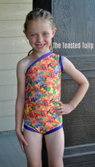 Amirah's Amazing Swimsuit Sizes 2T to 14 Girls PDF Pattern
