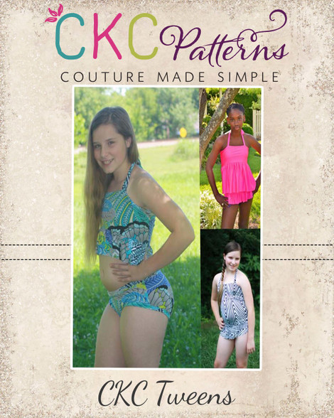 Naomis Tween Ruffle Bikini Pdf Pattern