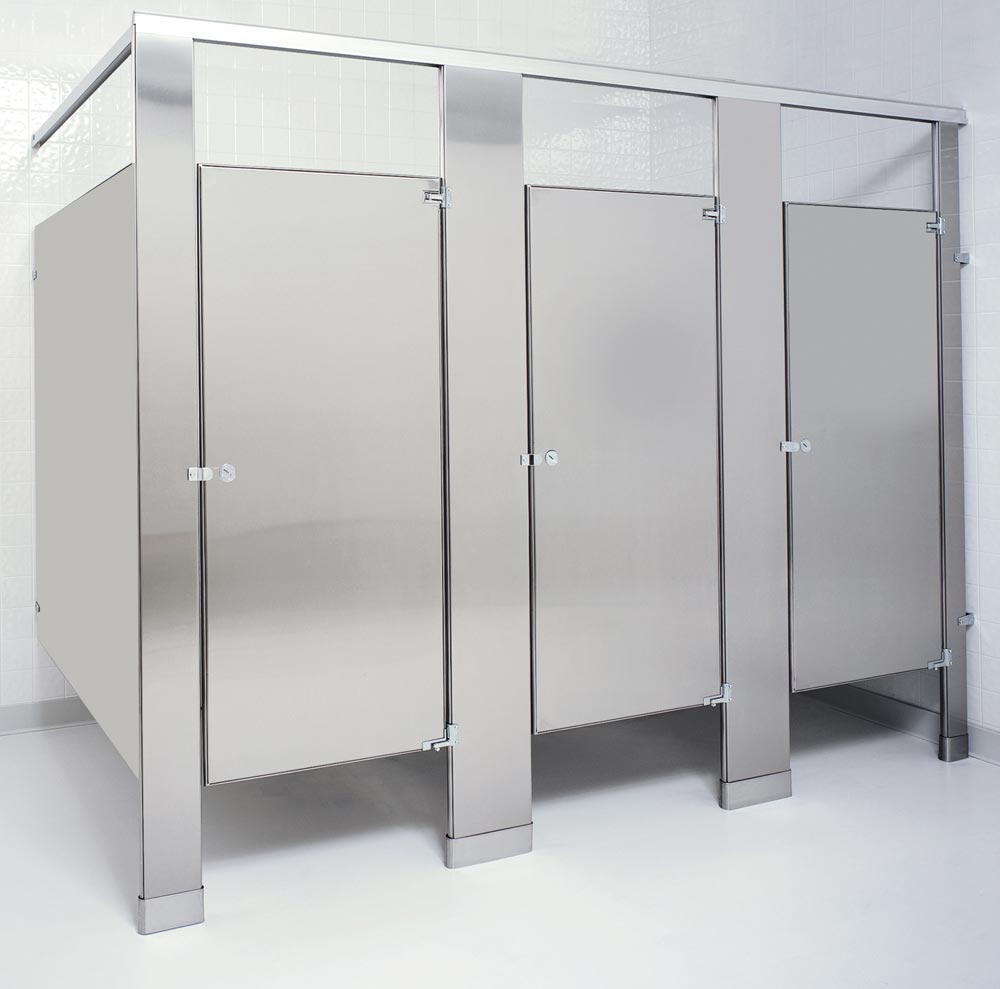 Stainless Steel Toilet Partitions & Stalls | Restroom Stalls and All