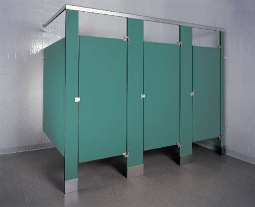 Phenolic Color Thru Toilet Partitions | Restroom Stalls And All