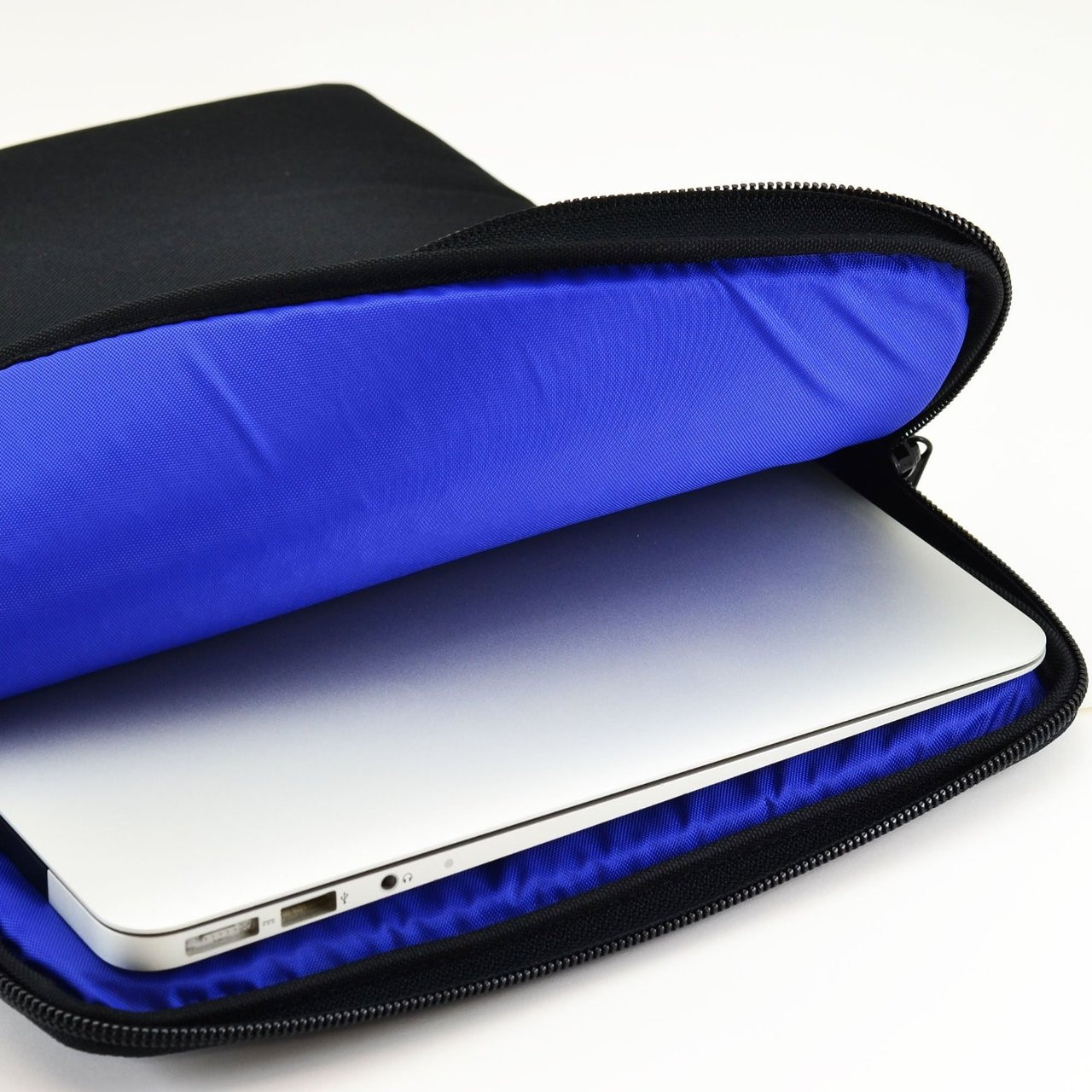 Essential Gear Vertical Padded Sleeve Slip Case with Removable Strap for Laptop 13 inch, Macbook