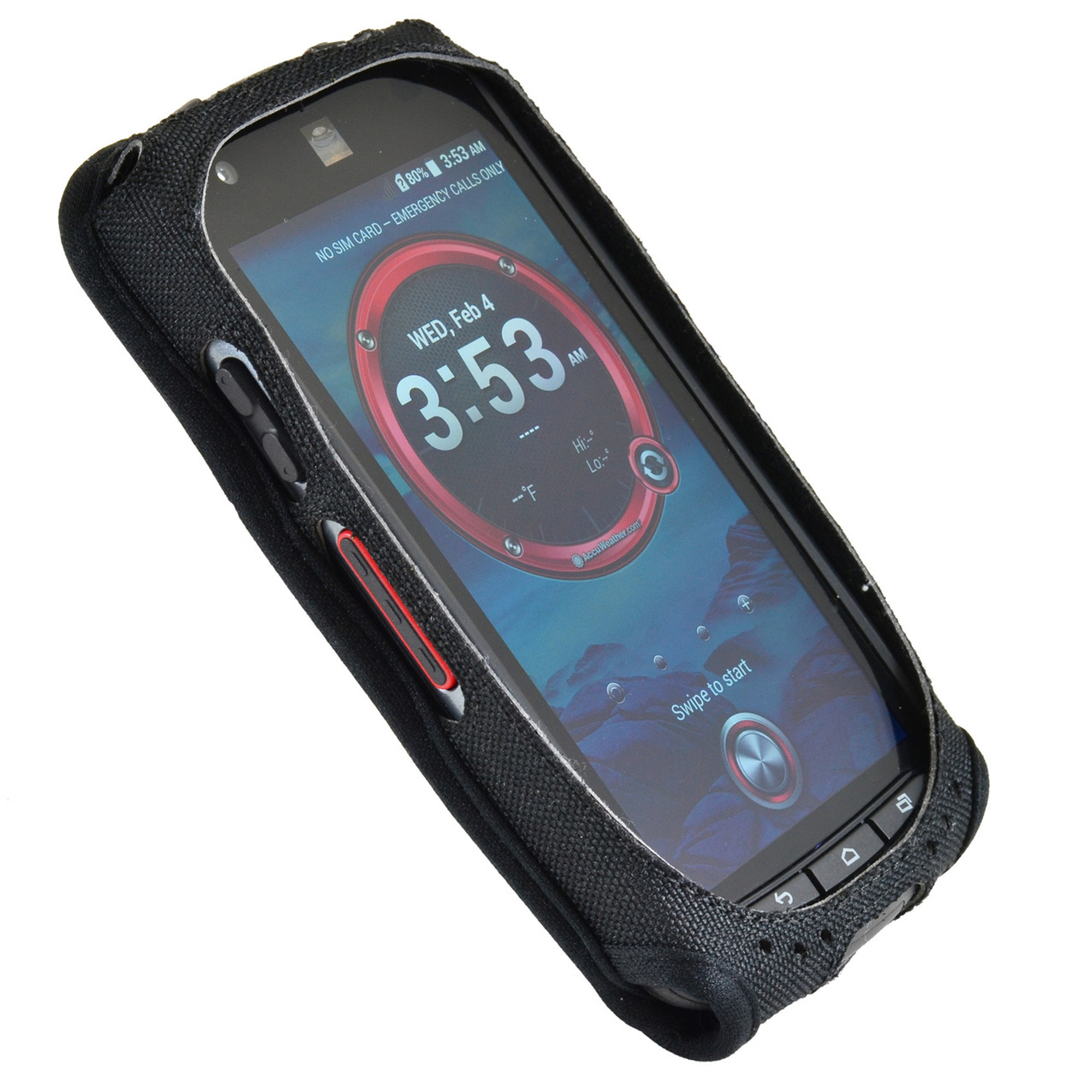Kyocera DuraForce E6560 Heavy Duty Nylon Phone Case with Removable
