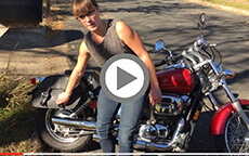 Lindsay's Honda Motorcycle Saddlebags Review