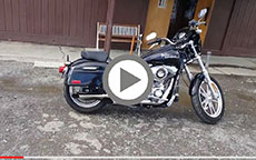 Harley-Davidson '10 Dyna Super Glide Hard Motorcycle Saddlebags
