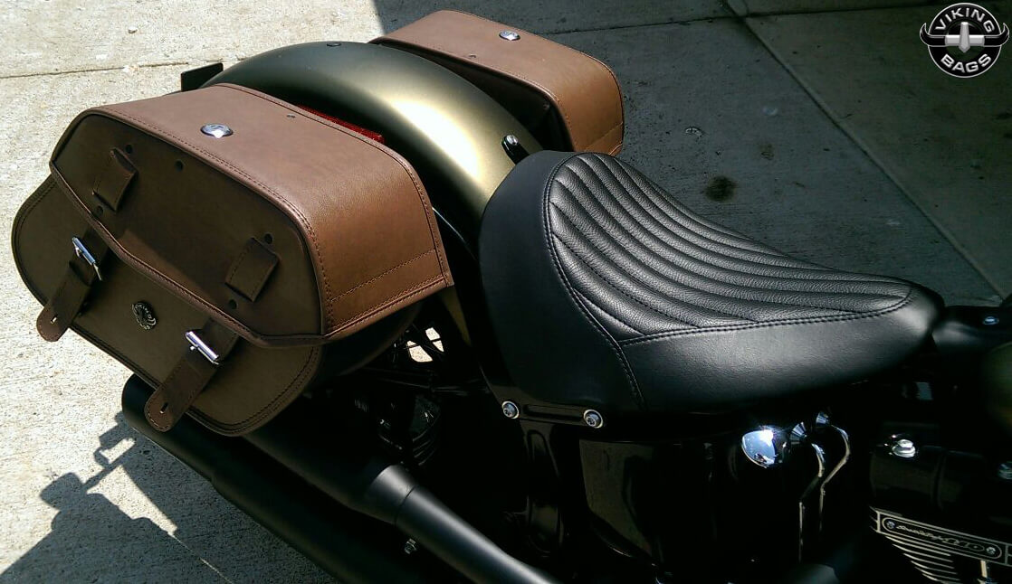 softail slim bags