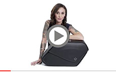 Harley-Davidson Dyna Specific Large Shock Cut Out Motorcycle Saddlebags Video