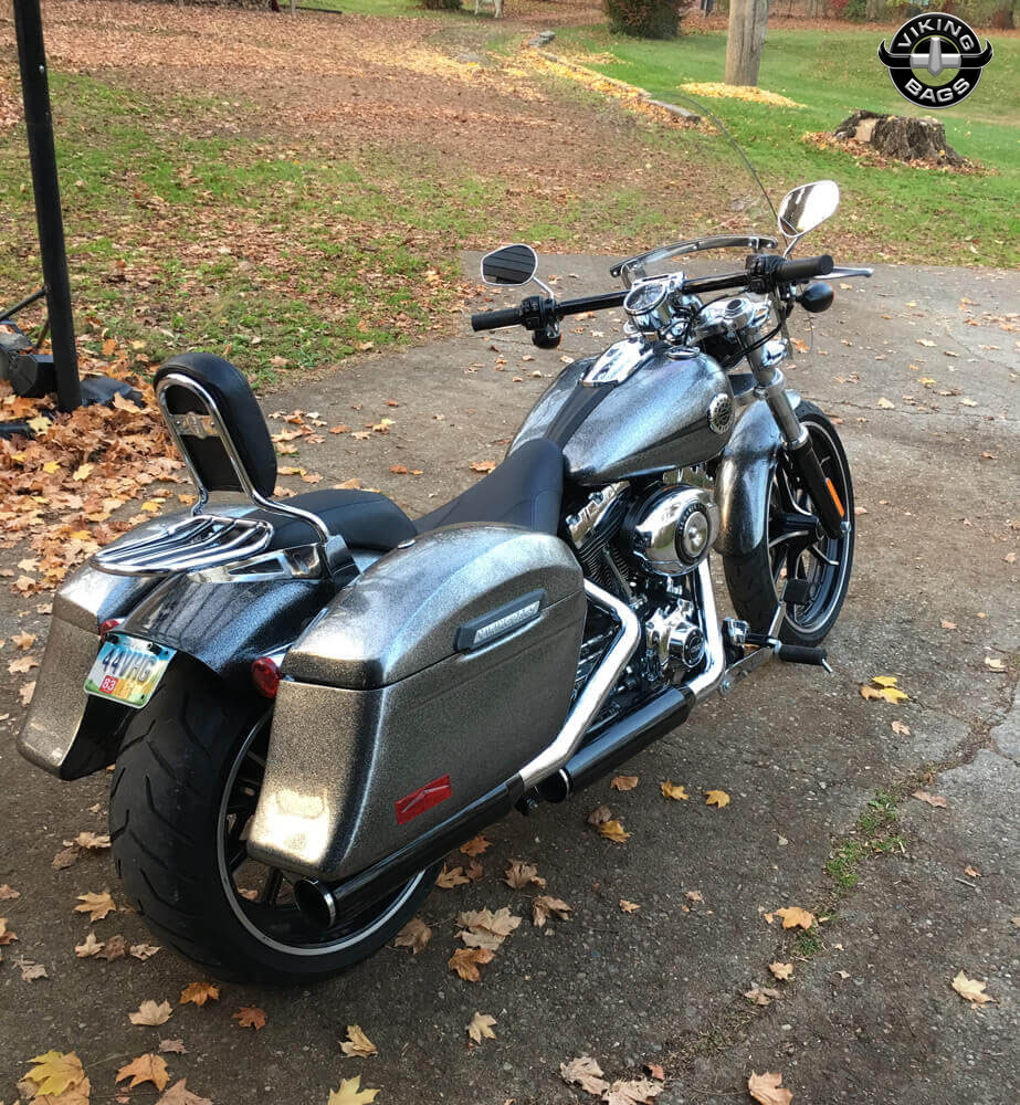 hard saddlebags for harley softail