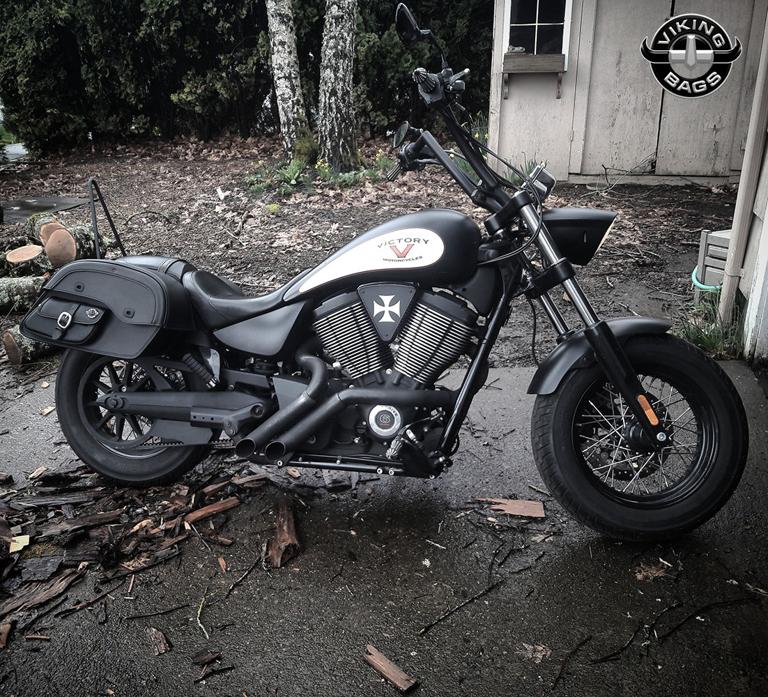 victory highball saddlebags