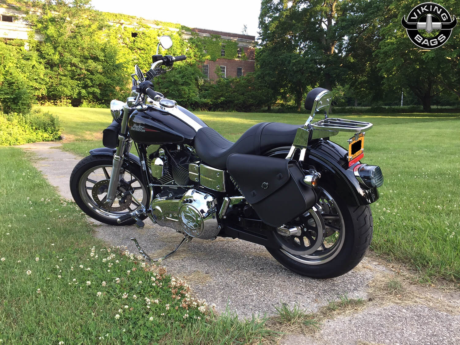 Viking Solo Bag For Harley Dyna - vikingbags