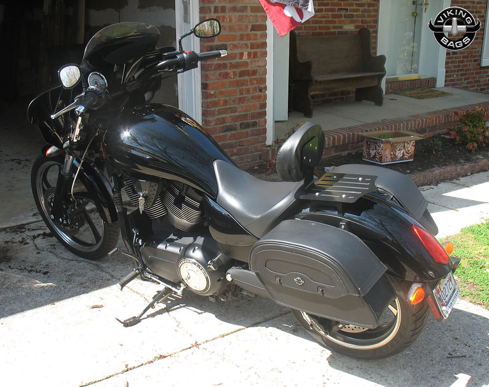 victory highball saddlebags