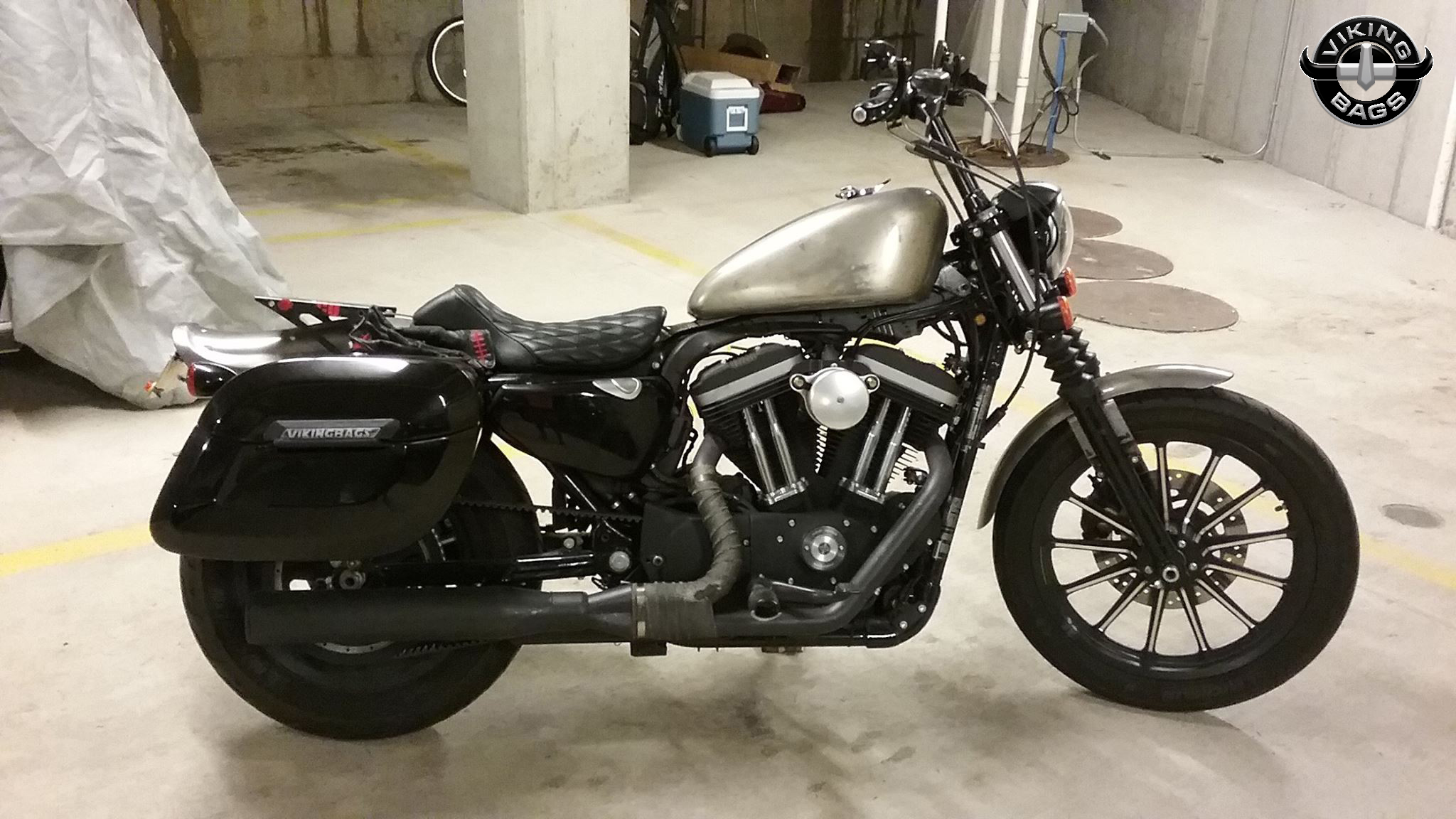 iron 883 hard saddlebags