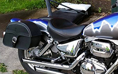 Steve Rife Charger Single Strap Motorcycle Suzuki Saddlebags