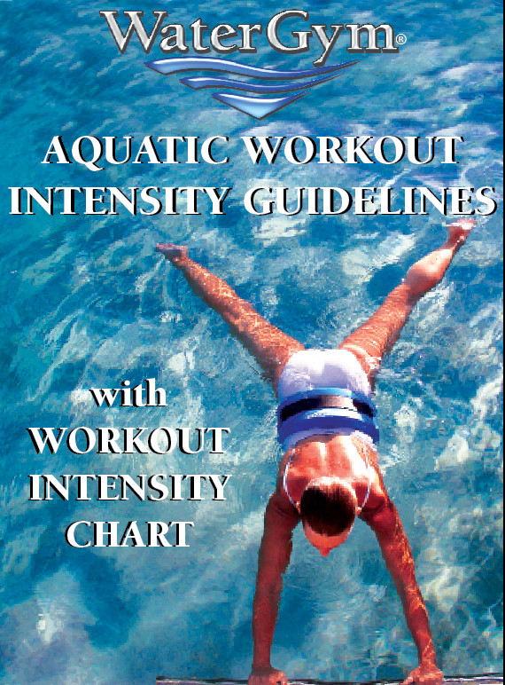 watergym water aerobics intensity ebook with heart rate chart pregnacy chart