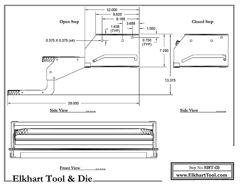 Manual RV Step Double Step Entry - RV Parts Nation