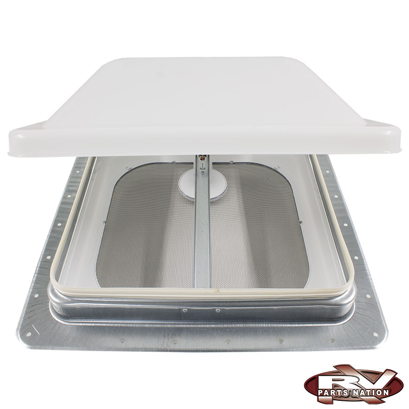 White RV Roof Vent Manual RV Parts Nation