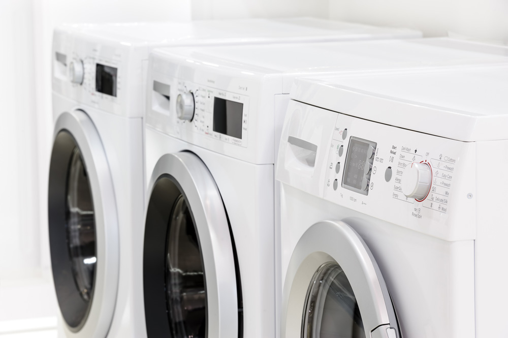 How do you know if the bearings are gone in a washing machine?