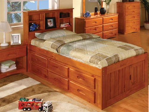 Captains Bed with trundle or six drawers for Kids Bedroom Captains Bed with trundle or six drawers for Kids Bedroom
