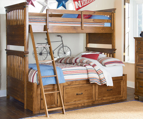 bryce canyon twin over full bunk bed 3900-8140k | legacy classic bryce canyon twin over full bunk bed 3900-8140k | legacy classic