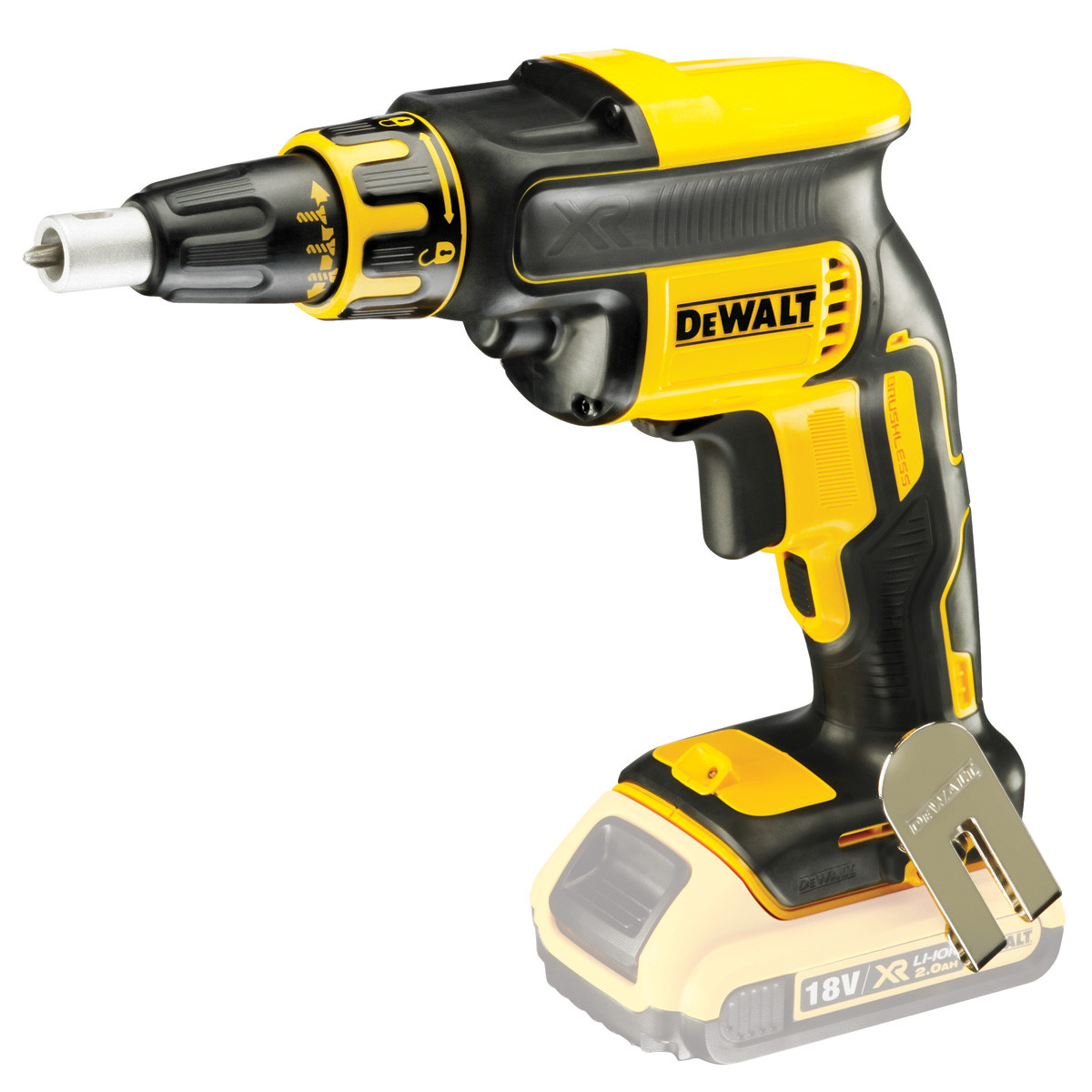 Dewalt DCF620N 18V Li-Ion Brushless Drywall Screwdriver (Body Only ...