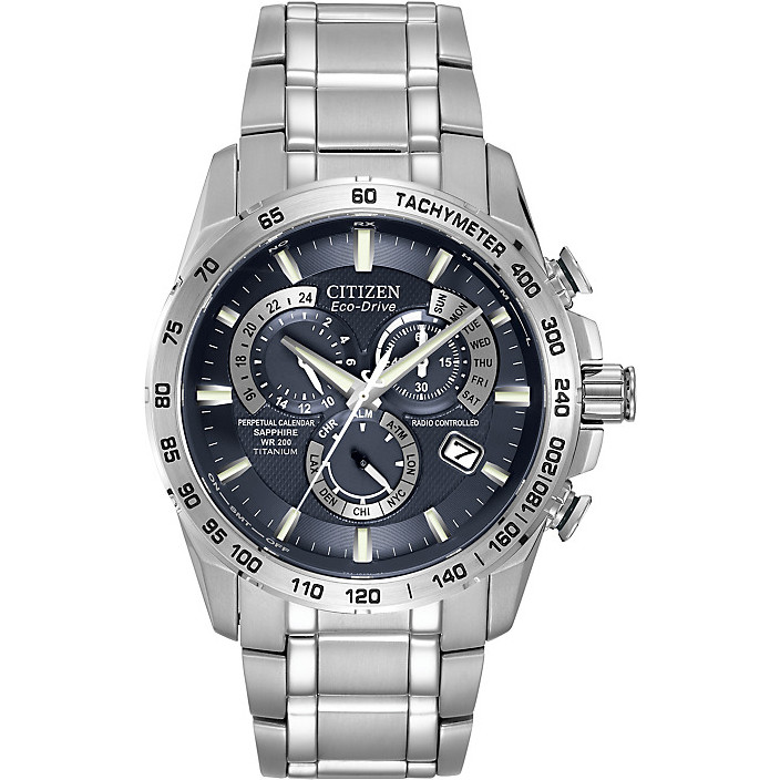 Citizen Radio Controlled Titanium Eco-Drive Watch AT4011-57L