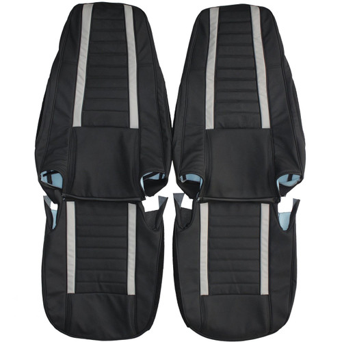 19761986 JEEP CJ7 Custom Real Leather Seat Covers (Front)