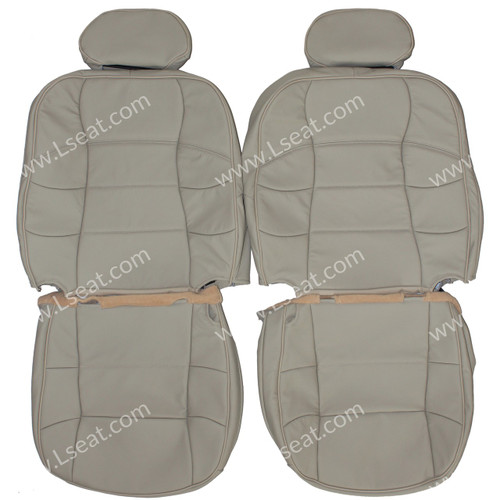 19982002 Lincoln Navigator Custom Real Leather Seat Covers (Front)
