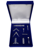 Working Tools Masonic Gift Set for Freemasons - Miniature Tools from the first, second and third degrees of symbolism