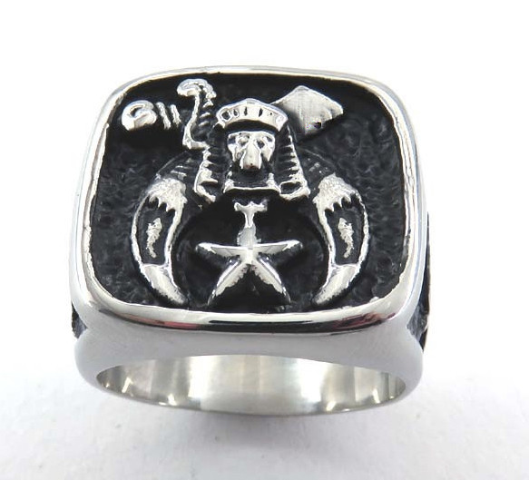 Masonic rings ebay Masonic Shriner Square & Compass. Freemason Rings ...