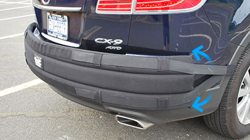 rear car bumper protector