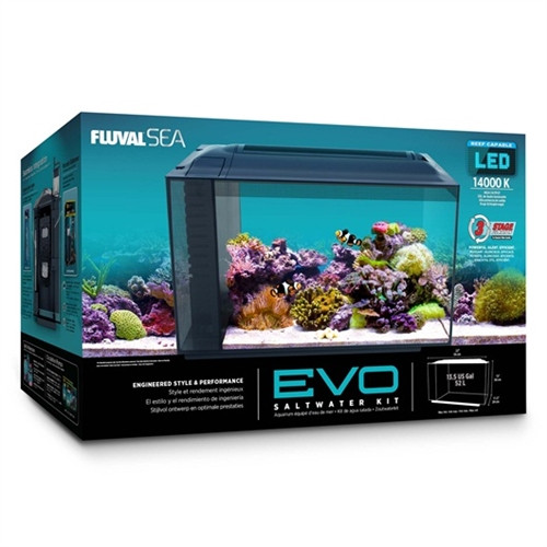 evo aquarium kit 13 5 gallons 22 x 11 5 x 12 5 fluval