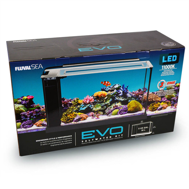 Fluval EVO 5 Aquarium Kit - Fluval - SaltwaterAquarium.com