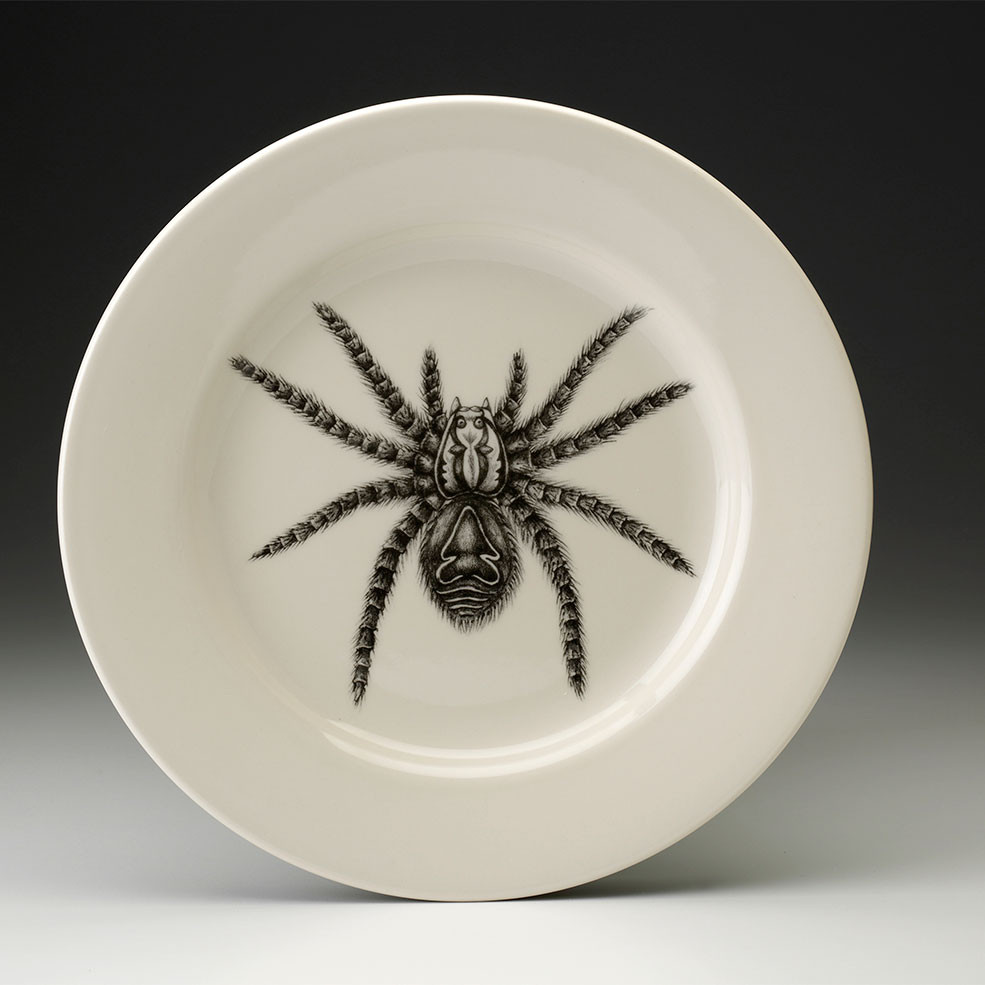 Dinner Plate: Tarantula - Laura Zindel Design