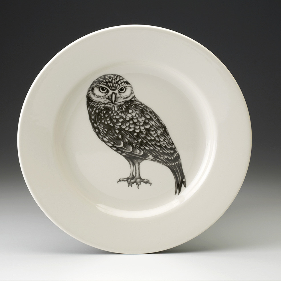 Dinner Plate Burrowing Owl Laura Zindel Design