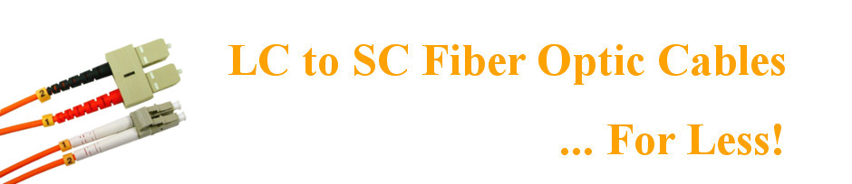 LC to SC Fiber Optic Cables