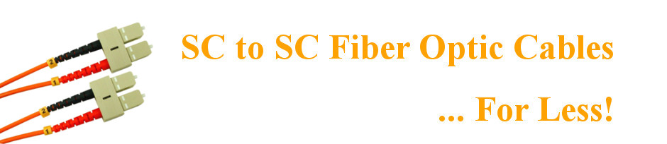 SC Multimode Duplex Fiber Cables for Less