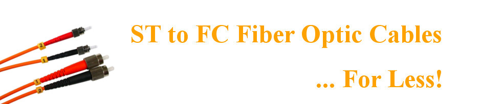 ST to FC Fiber Optic Cables
