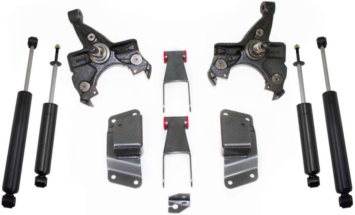 19881998 Chevy Silverado 1500 2wd 2/4" Lowering Kit MaxTrac KS330524