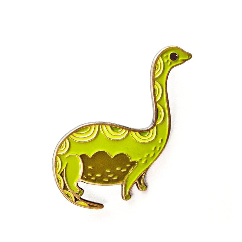 Brontosaurus Enamel Pin