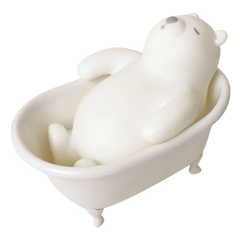Relax Bear Bath Light : White