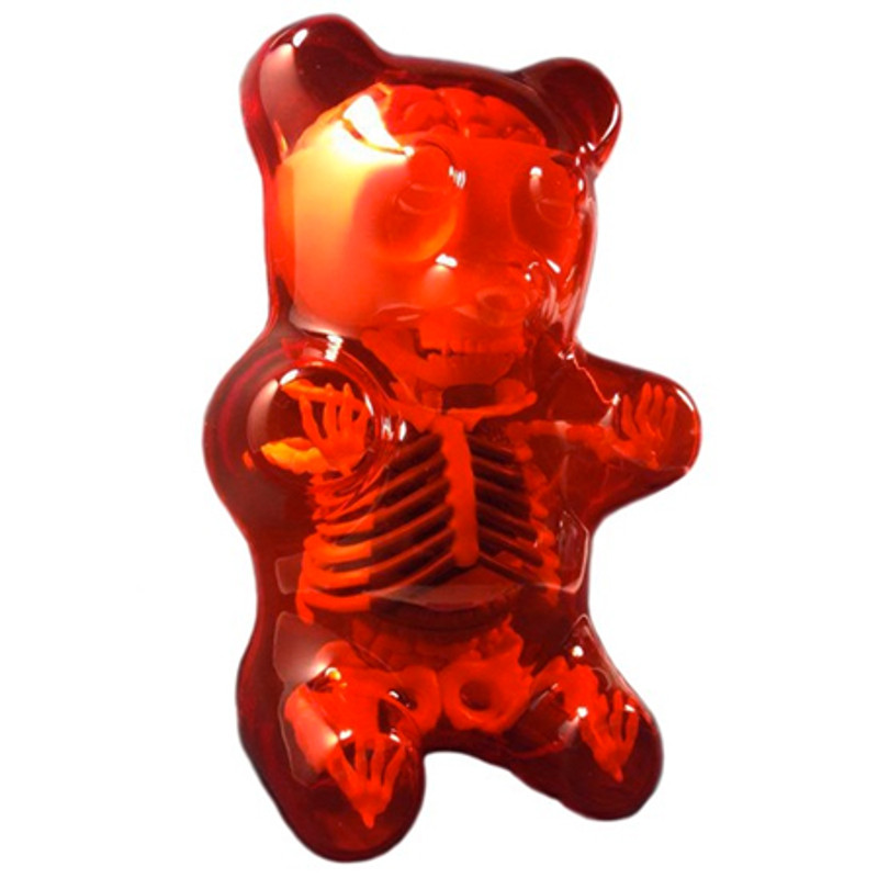 Gummi Bear Anatomy : Red