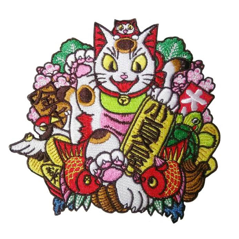 Negora Kumade Embroidered patch by Konatsu