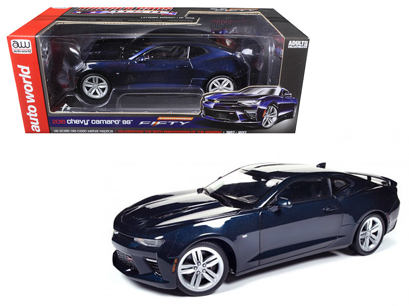 StarSun Depot 2016 Chevrolet Camaro SS Blue Velvet Metallic Celebrating 50th Anniversary StarSun Depot 2016 Chevrolet Camaro SS Blue Velvet Metallic Celebrating 50th Anniversary