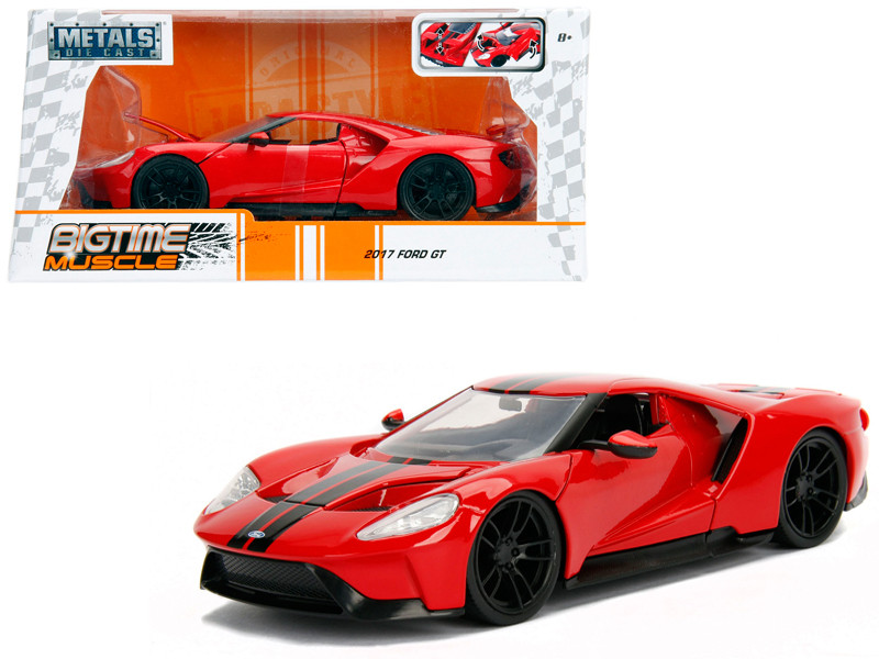 Cast Model Cars Whole Toys Dropshipper Drop Shipping 2017 2017 Ford Gt Red With Black Stripes 1 24 Cast Model Car Jada 99391