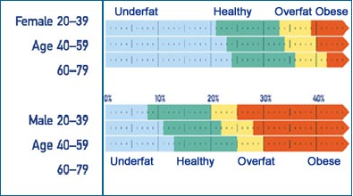 Tanita Body Composition Readings Chart