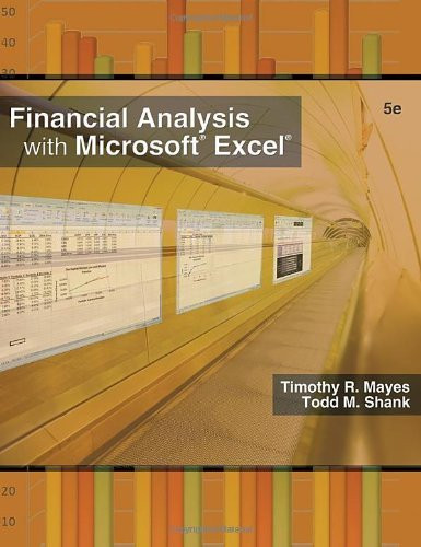 financial analysis with microsoft excel pdf