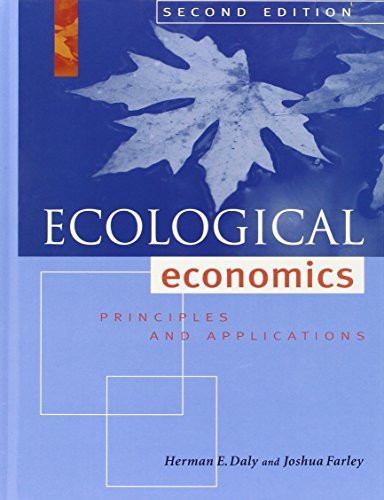 Ecological Economics By Herman E Daly - American Book Warehouse