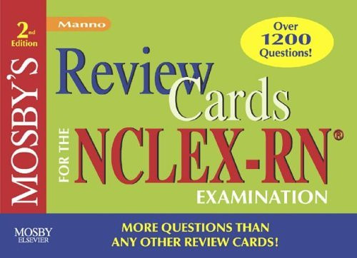 Mosby S Review Cards For The Nclex Rn Examination By